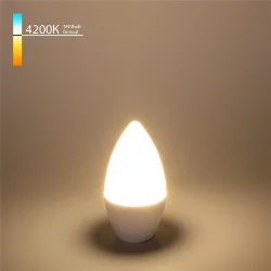 Светодиодная лампа "Свеча" C37 6W 4200K E14 BLE1422 (049161)