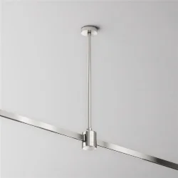 Крепление потолочное Medium 300мм с прямым коннектором питания Flarity платина (Платина)