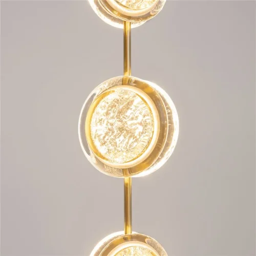 Подвесной светильник Pharao 3000К 21Вт (Черный и Латунь) - фото 2