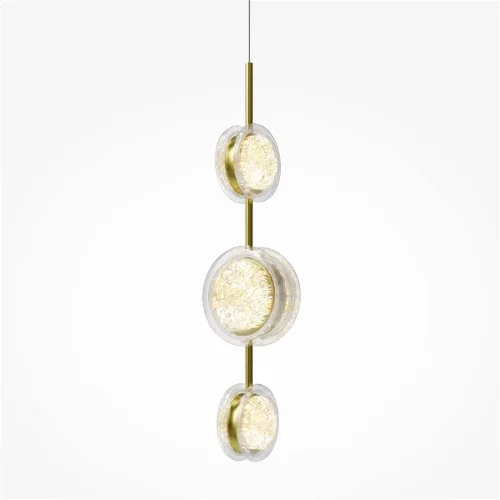 Подвесной светильник Pharao 3000К 21Вт (Черный и Латунь) - фото 10