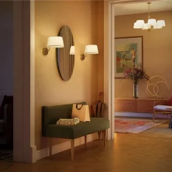 Подвесной светильник Modesto E14x8 (Латунь)