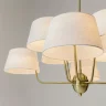 Подвесной светильник Modesto E14x8 (Латунь) - фото 10