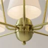Подвесной светильник Modesto E14x8 (Латунь) - фото 11