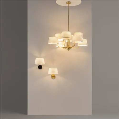 Подвесной светильник Modesto E14x8 (Латунь) - фото 13