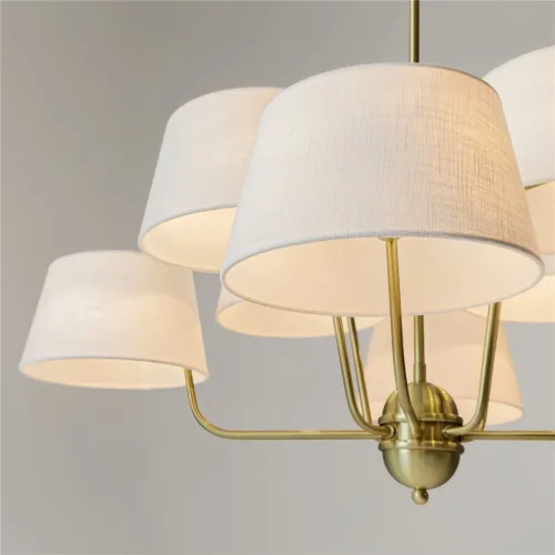 Подвесной светильник Modesto E14x8 (Латунь) - фото 14