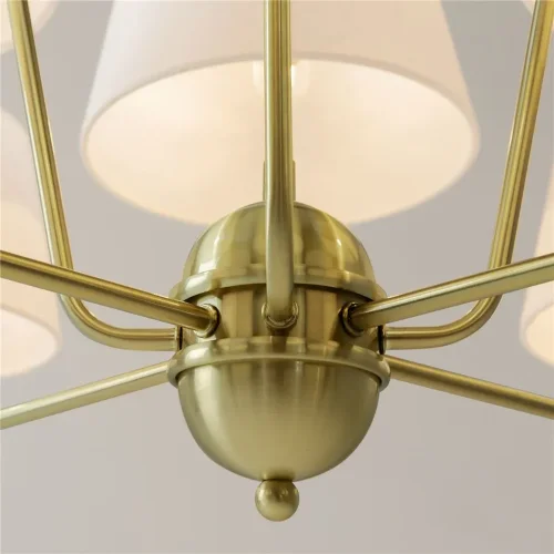 Подвесной светильник Modesto E14x8 (Латунь) - фото 15