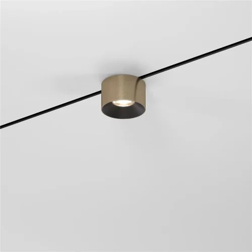 Mini Magnetic Трековый светильник 5W 3000K латунь/черный 85206/01 - фото