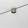 Mini Magnetic Трековый светильник 5W 3000K латунь/черный 85206/01 - фото