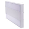 ULO-K16B 2x16W-4000K-L50 5W-3000K IP44 LIGHT GREY Светильник линейный светодиодный подвесной с фоновой подсветкой, Белый свет 4000К, Алюминий, Цвет светло-серый, TM Uniel - фото 5