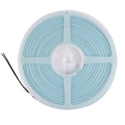 ULS-N01-2835-120LED-m-6mm-IP67-DC12V-9W-m-5M-LIGHTBLUE Гибкая светодиодная лента NEON, Катушка 5м, в блистере, Голубой свет