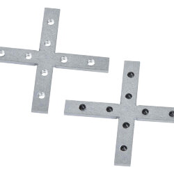 X-образный соединитель для профиля