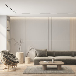 Линейный светильник SIMPLE LINEAR 9W 4000K, черный, Denkirs DK8203-BK