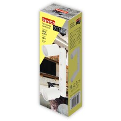 DLC-S620 GU10x2 WHITE Светильник декоративный накладной, серия Sotto, Без ламп, цоколь GU10x2шт, Металл, Белый, TM Fametto