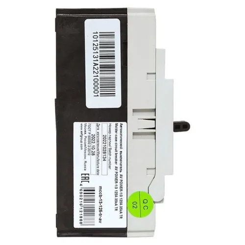 Выключатель автоматический 3п 125А 35кА AV POWER-1/3 TR AVERES EKF mccb-13-125-TR-av - фото 6