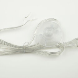 UCX-C21-02A-170 CLEAR Сетевой шнур с вилкой и выключателем напольный, 2А, 500Вт, 1.7м, Прозрачный