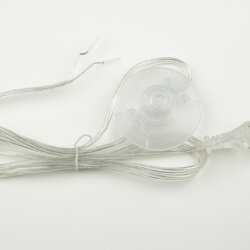 UCX-C21-02A-170 CLEAR Сетевой шнур с вилкой и выключателем напольный, 2А, 500Вт, 1.7м, Прозрачный