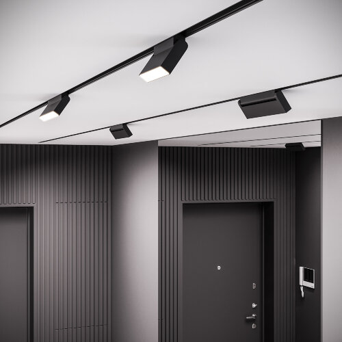 Slim Magnetic Трековый светильник 6W 4200K Kos чёрный - Фото 3