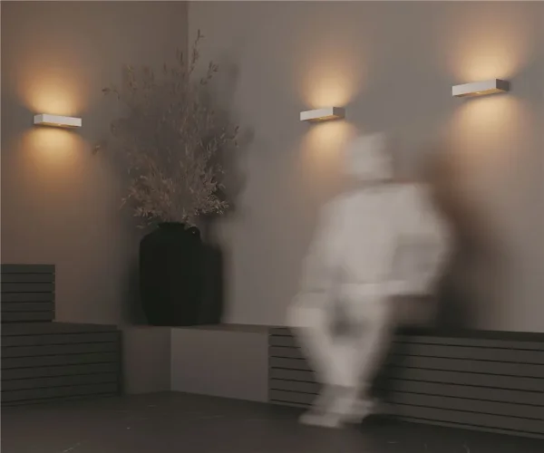 Настенный светильник (бра) Lot 3000K 20Вт IP 65 (Белый) - фото 9