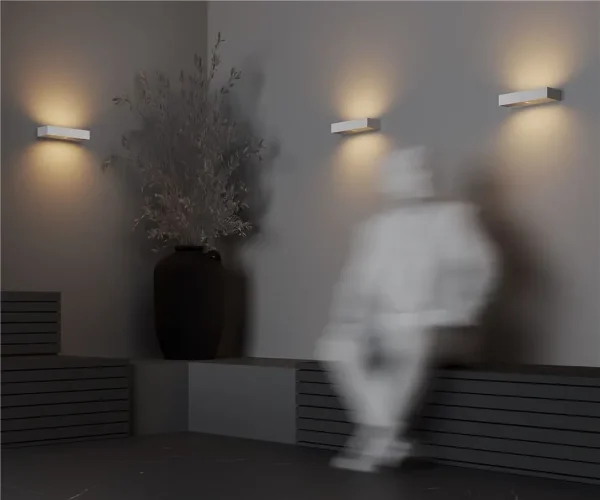 Настенный светильник (бра) Lot 3000K 20Вт IP 65 (Белый) - фото 13