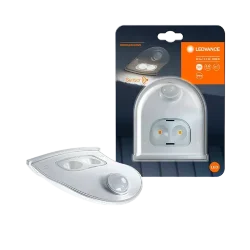 Уличный ночник 1W/4000K IP54 | Свет/Движение | Батарейки 3xAA | Белый | - LEDVANCE DoorLED Down Sensor