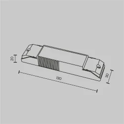 Источник питания Triac 5-12W IP20 (Белый)
