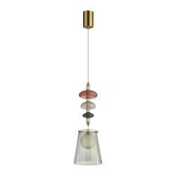 Подвес «ODEON LIGHT EXCLUSIVE» 5411/18LB, серия: Amore (крепление на планке)