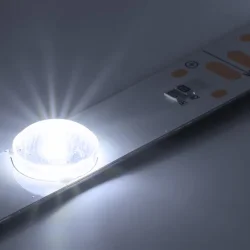 Линейка фронтальная светодиодная ELF 12SMD2835, 12В, 0.95м, с линзами 170гр, ,белый 6500-7000K