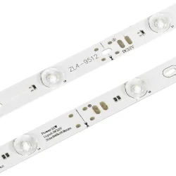 Линейка фронтальная светодиодная ELF 12SMD2835, 12В, 0.95м, с линзами 170гр, ,белый 6500-7000K