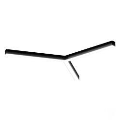 Светильник Звезда S50 (RAL9005/3x634mm/LT70 — 4K/40W)