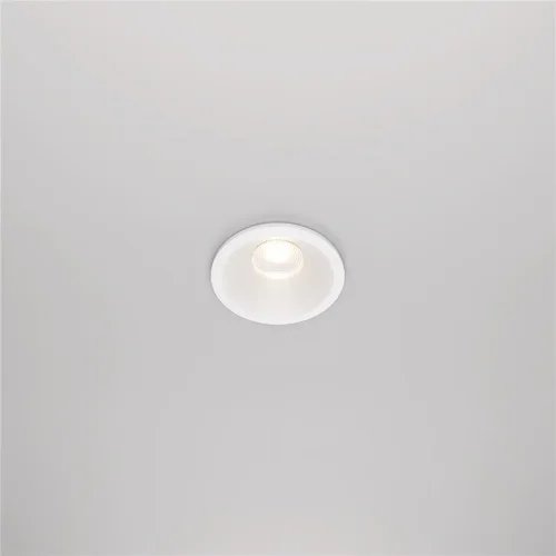 Встраиваемый светильник Zoom 3000K 1x6Вт 60° IP 65 (Белый) - фото 9