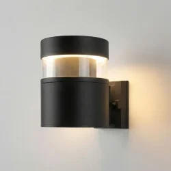 Уличный настенный светильник 1530 TECHNO LED 3000K чёрный 1530 TECHNO LED черный (072083)