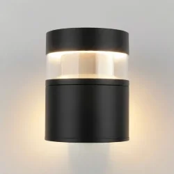 Уличный настенный светильник 1530 TECHNO LED 3000K чёрный 1530 TECHNO LED черный (072083)