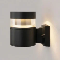 Уличный настенный светильник 1530 TECHNO LED 3000K чёрный 1530 TECHNO LED черный (072083)