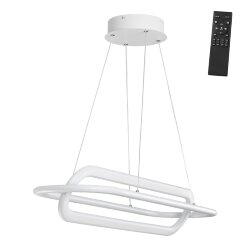 Светильник подвесной светодиодный диммируемый, в комплекте беспроводной пульт ДУ, длина провода 2м «Novotech» 359172, серия: ONDO - -