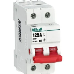 Выключатель-разъединитель ВН-105 ВН105-2P-125A DEKraft 17089DEK