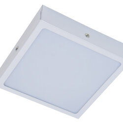 Универсальный офисный светодиодный светильник Грильято 20 Вт IP20 200x200x40 мм 3000K Опал