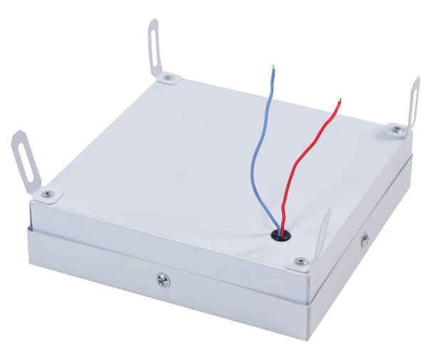 Универсальный офисный светодиодный светильник Грильято 20 Вт IP20 200x200x40 мм 3000K Опал - фото 5