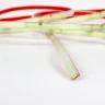Светодиодная лента 220V, COB 240 chip/m, green, IP65, 240G - фото II