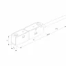 Slim Magnetic Ввод питания гибкий черный 85162/00 85162/00 - фото 3