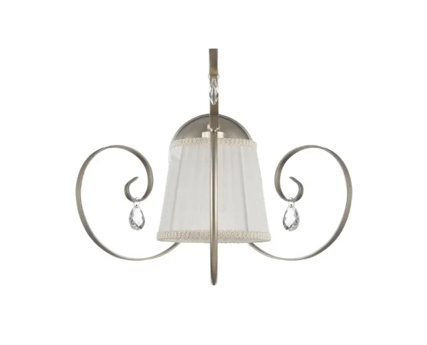 Настенный светильник (бра) Симона / Simone (Кремовый с Золотом) FR2020-WL-01-BG - фото