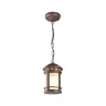 Подвесной светильник Саламанка / Salamanca E27х1 60Вт IP 44 (Коричневый) O031PL-01BR - фото 2
