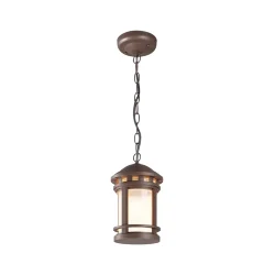Подвесной светильник Саламанка / Salamanca E27х1 60Вт IP 44 (Коричневый) O031PL-01BR