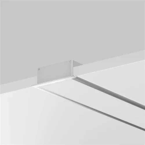 Комплект заглушек (для профиля ALM-8832-S-2M) 2 шт. (Белый) - фото 3