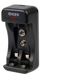 Устройство зарядное B-50USB Ni-Cd/Ni-MH (2хAA/2хAAA/1х9В 'Крона') индикатор зарядки питание от USB кабель MicroUSB-USB в компл. ФАZА 5038806