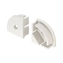 Комплект заглушек (для профиля 16×16) 10 шт., ALM008EC (Белый)