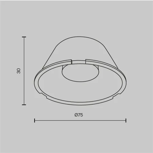 Линза ⌀75mm 15° для Фокус / Focus Led 40Вт (Прозрачный) LensD75-15 - фото 5