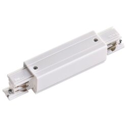 Соединитель с токопроводом прямой внешний для трёхфазного шинопровода «Novotech» 135050 (накладной)