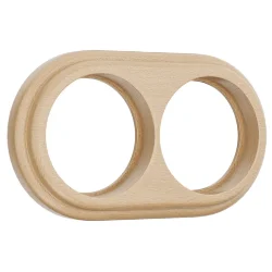 Рамка на 2 поста светлый бук W0025224