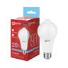 Лампа светодиодная LED-A65 ИД-PRO 20Вт 230В Е27 6500К 1900Лм 5м 35сек с инфракрасным датчиком и датчиком освещенности IN HOME - Фото