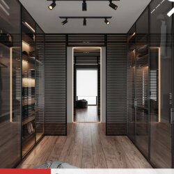 Светильник трековый TR-GU10 TBM-BL под GU10 черный IN HOME